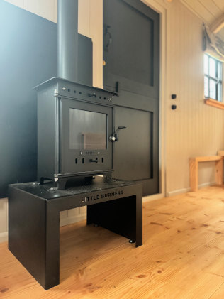 Shepherd's Hut Betty stove