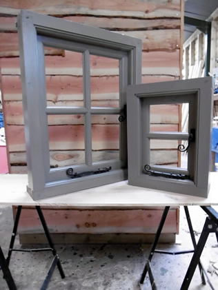Shepherd's Hut Windows - Both Ready for Fitting