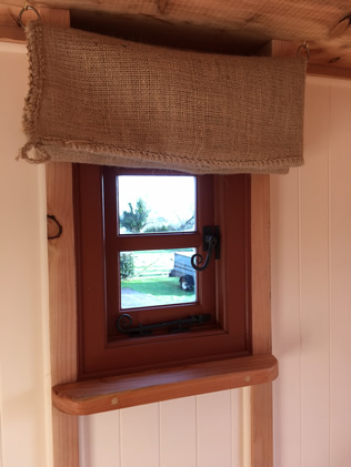 Shepherd's Hut Small Window